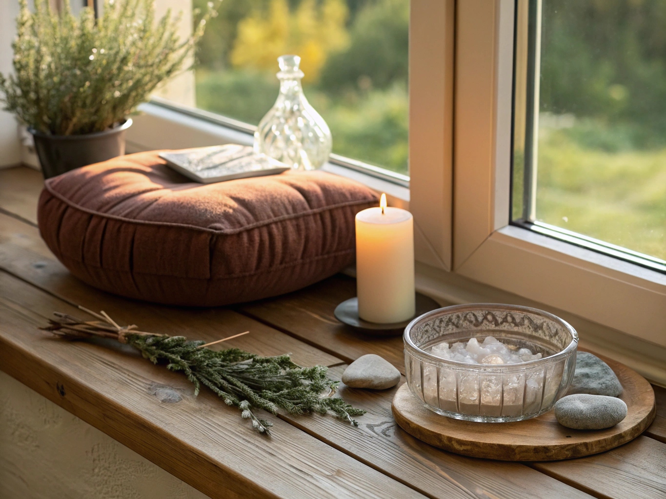Morgon meditation