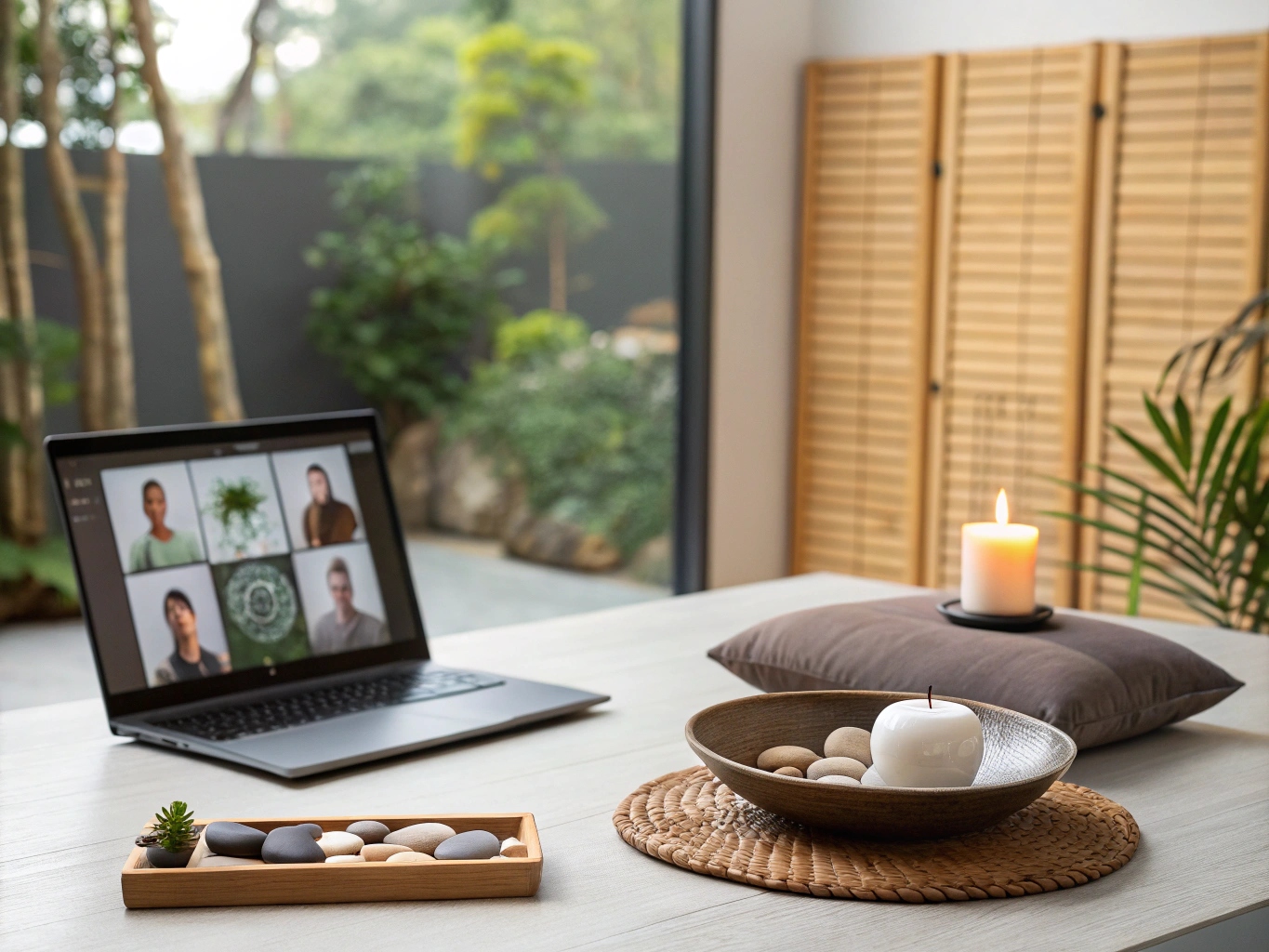 Virtuell gruppmeditation