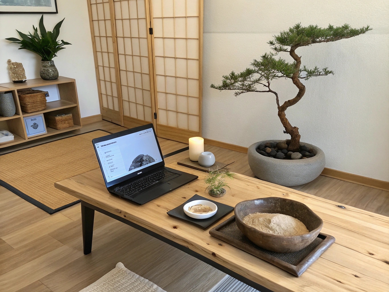 Online zen session